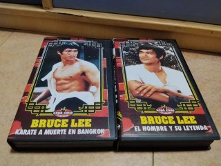 2 Películas VHS Bruce Lee