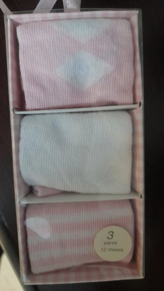 Pack 3 Pares de Calcetines Bebé Cotton Juice