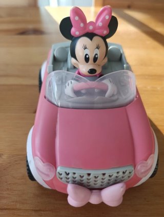 Coche teledirigido Minnie con mando a distancia