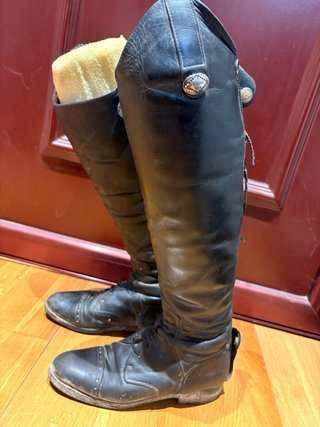 Botas de montar a caballo negras