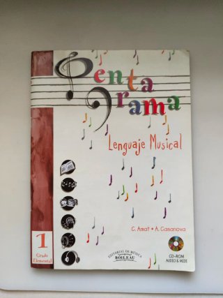 Libro Pentagrama Lenguaje Musical 1