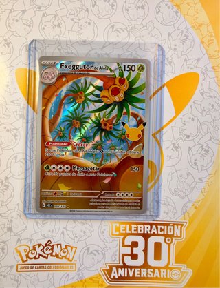 Carta Pokémon Exeggutor de Alola 129/128