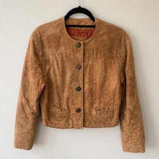Chaqueta corta Ante Elegance Original Vintage S-M