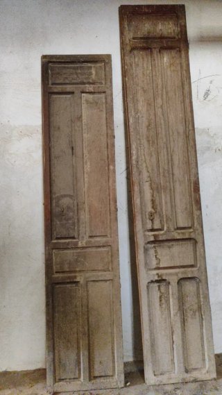2 Puertas Antiguas de Madera