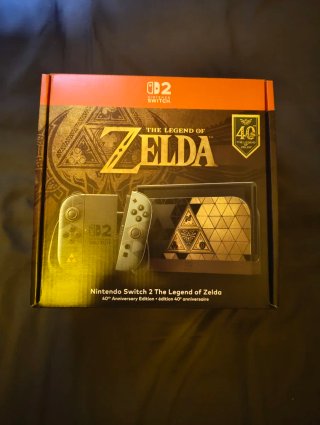 Nintendo Switch 2 Zelda 40.º Aniversario