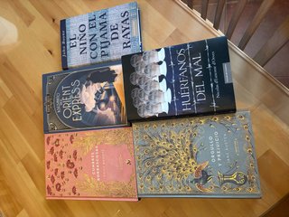Lote libros clásicos y novela (Austen, Brontë, Chr