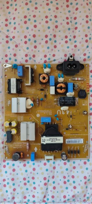 Placa Alimentación Smart TV LG 43UJ
