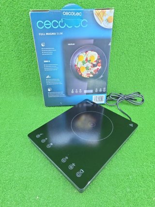 Placa de Inducción Portátil Cecotec Full Magma