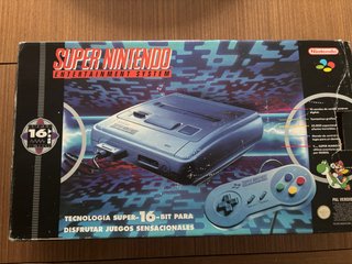 Caja Consola Super Nintendo (SNES) Ed. Española