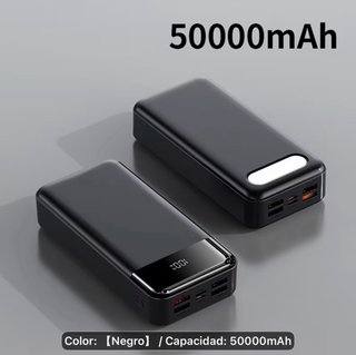 Power Bank 50000mAh Negro