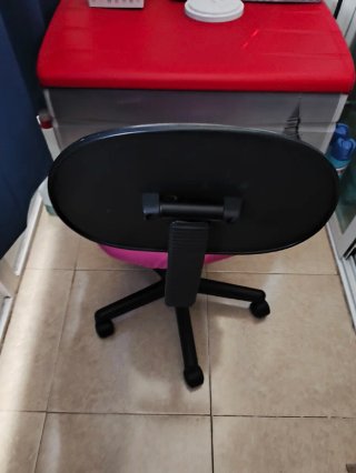 Silla de Escritorio Rosa