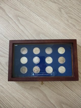 Set de Monedas Real Madrid Centenario Marca