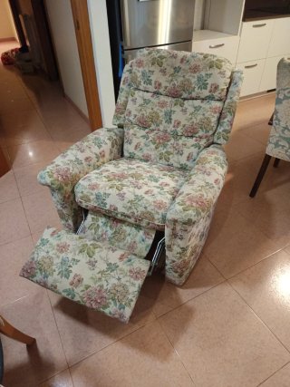 2 Sillónes Reclinable Estampado Floral