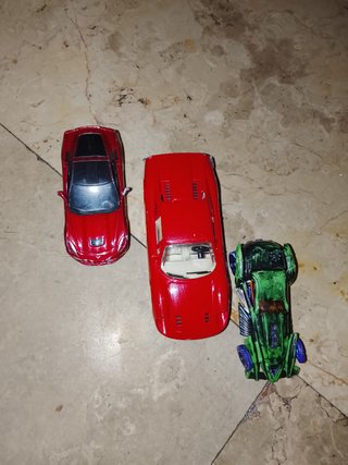 Lote de 3 coches de juguete