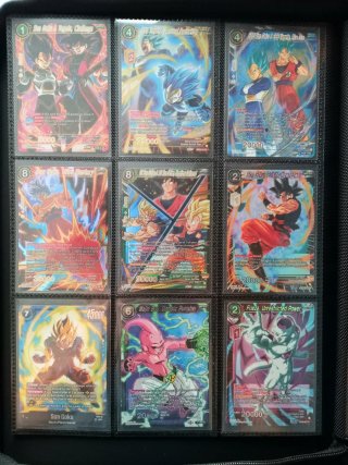 ⏹️ Cartas Dragon Ball Goku Vegeta Gohan Bulma