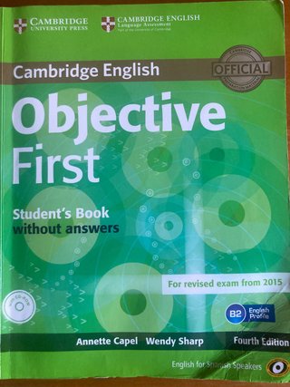 Libro Objective First - Cambridge