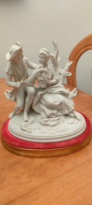 Figura de Porcelana Biscuit Alemana