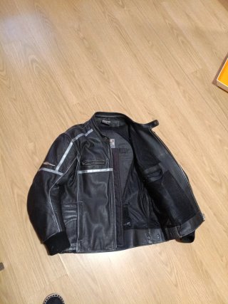 Chaqueta de Cuero para Moto Talla 52 Made 2 Ride