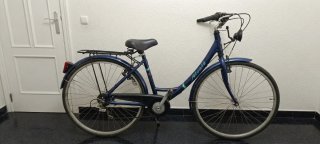 Bicicleta de paseo Monty azul