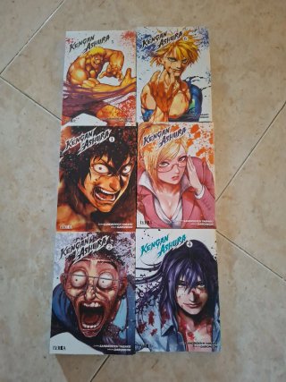 KENGAN ASHURA manga 1-6