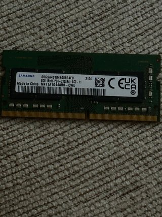 Memoria RAM Samsung 8GB DDR4