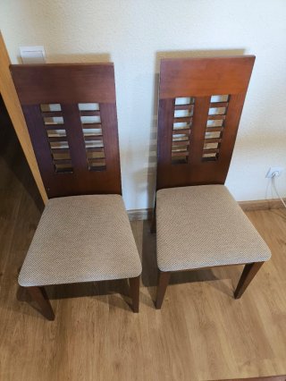 Pareja de sillas de comedor