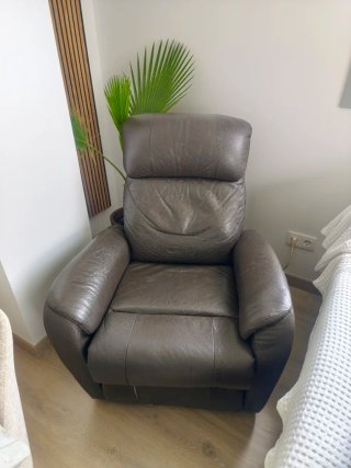 Butaca Reclinable Marrón