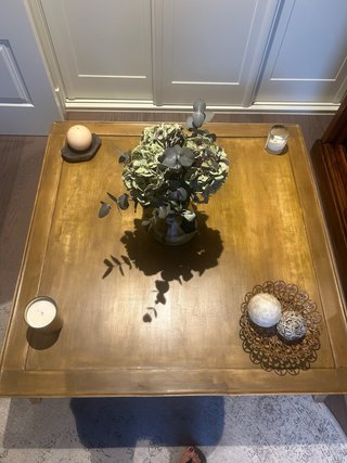 Mesa de centro de madera