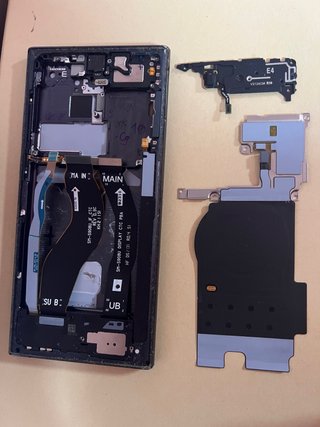 Chasis y piezas internas Samsung S22 Ultra