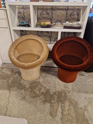 Pareja de butacas vintage estilo SETA