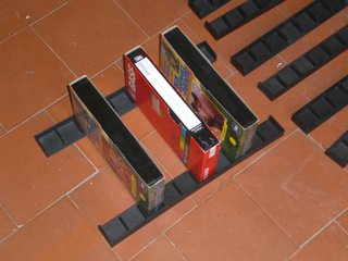 Soporte para cintas VHS
