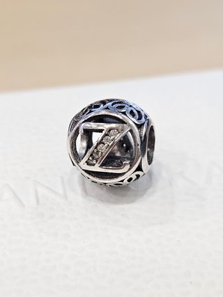 Charm Letra Z Plata