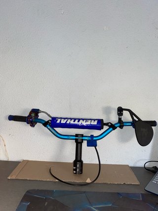 Manillar Renthal Azul para Moto