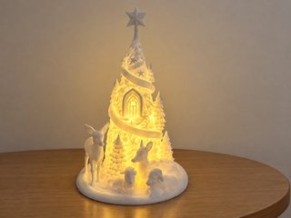 Lámpara Paisaje Navideño