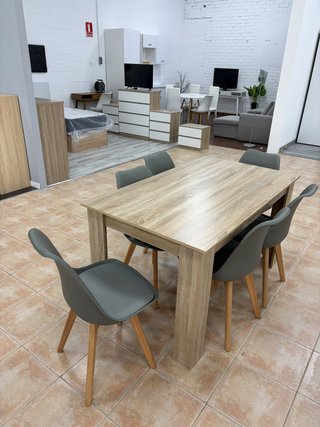 Mesa Roble Comedor Nuevo - Oferta