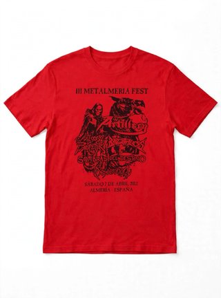 Camiseta III Metalmería Fest 2012