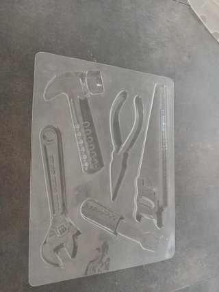 Molde para Chocolate - Forma de Herramientas