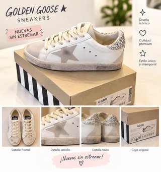 Zapatillas Golden Goose Blancas Talla 38