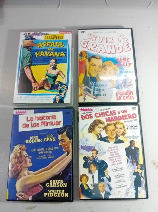 4 Películas Clásicas en DVD