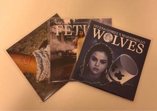 Colección 3 Singles LP Selena Gomez