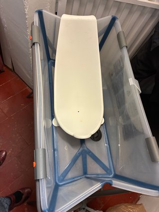 Bañera Plegable Stokke Flexi bath con Sujeta Bebés