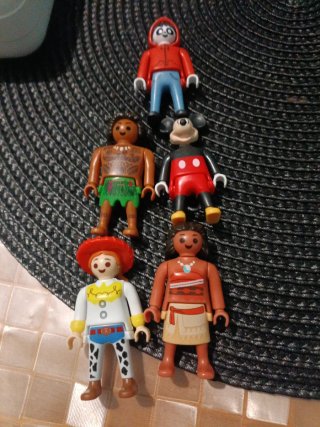 Set de 5 Figuras Disney