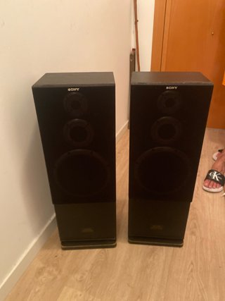 Altavoces Sony Negros