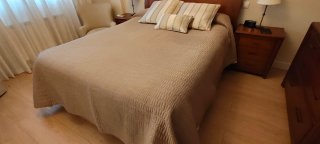 Set de colcha bouti, cortinas y cojines