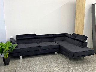 Sofa rinconera negro NUEVO!