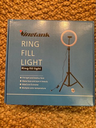 Aro de luz Vingtank con trípode