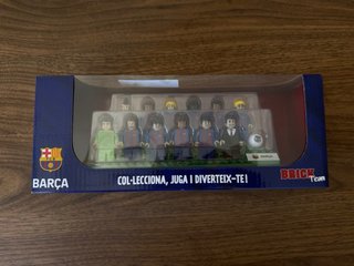 Set de Minifiguras FC Barcelona