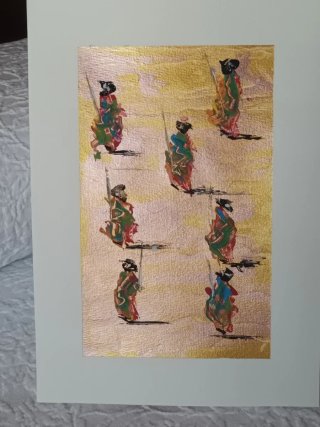 Cuadro Lámina Abstracta 21x29cm