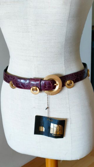 Cinturón Vintage Morado