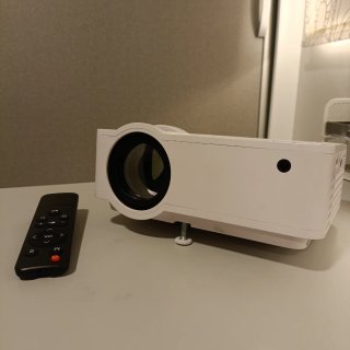 Mini Proyector Portátil Blanco